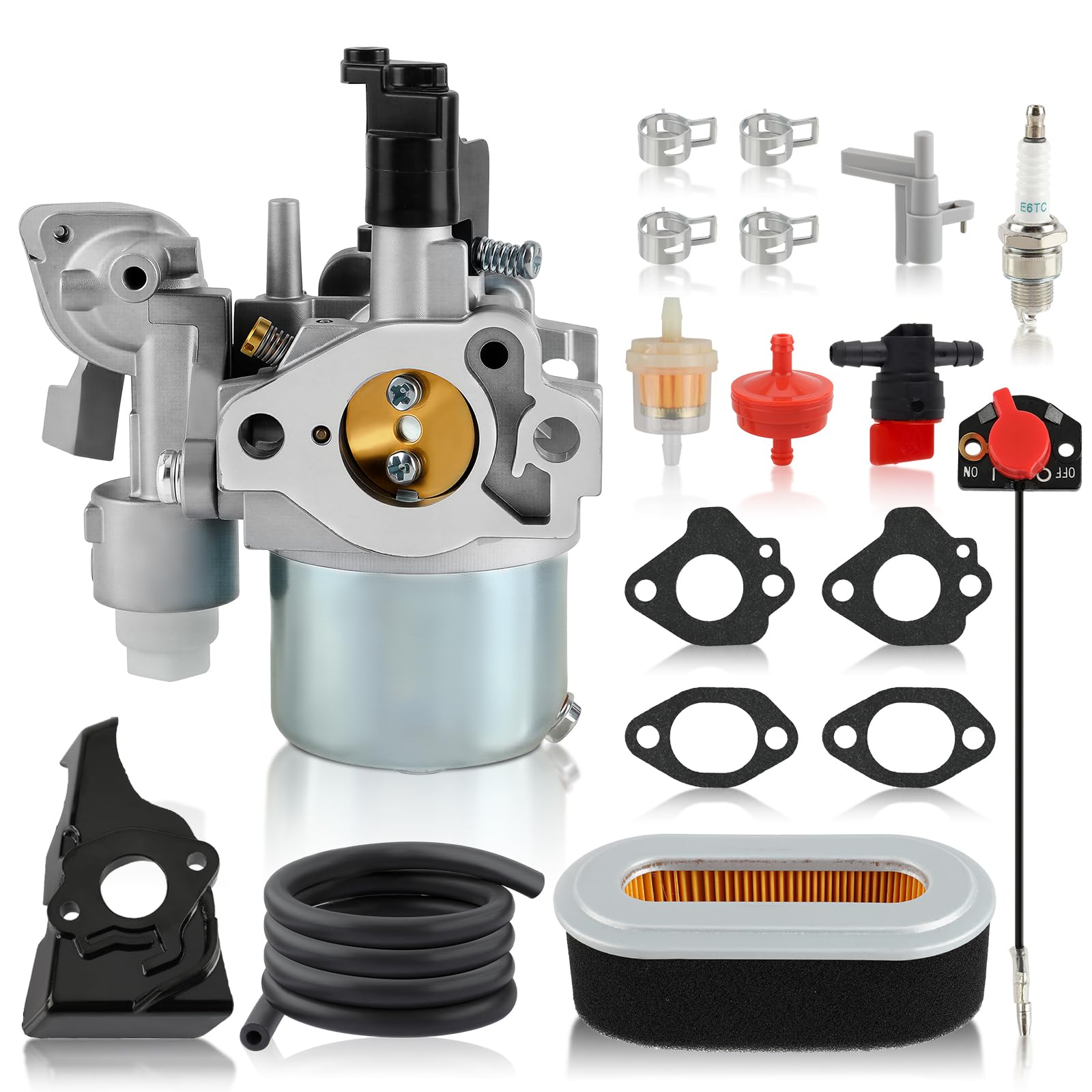 Amazon.com : GoaMotors EX13 Carburetor with Air Filter Fuel Line